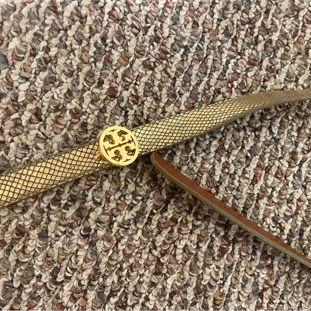 Tory Burch gold belt size small